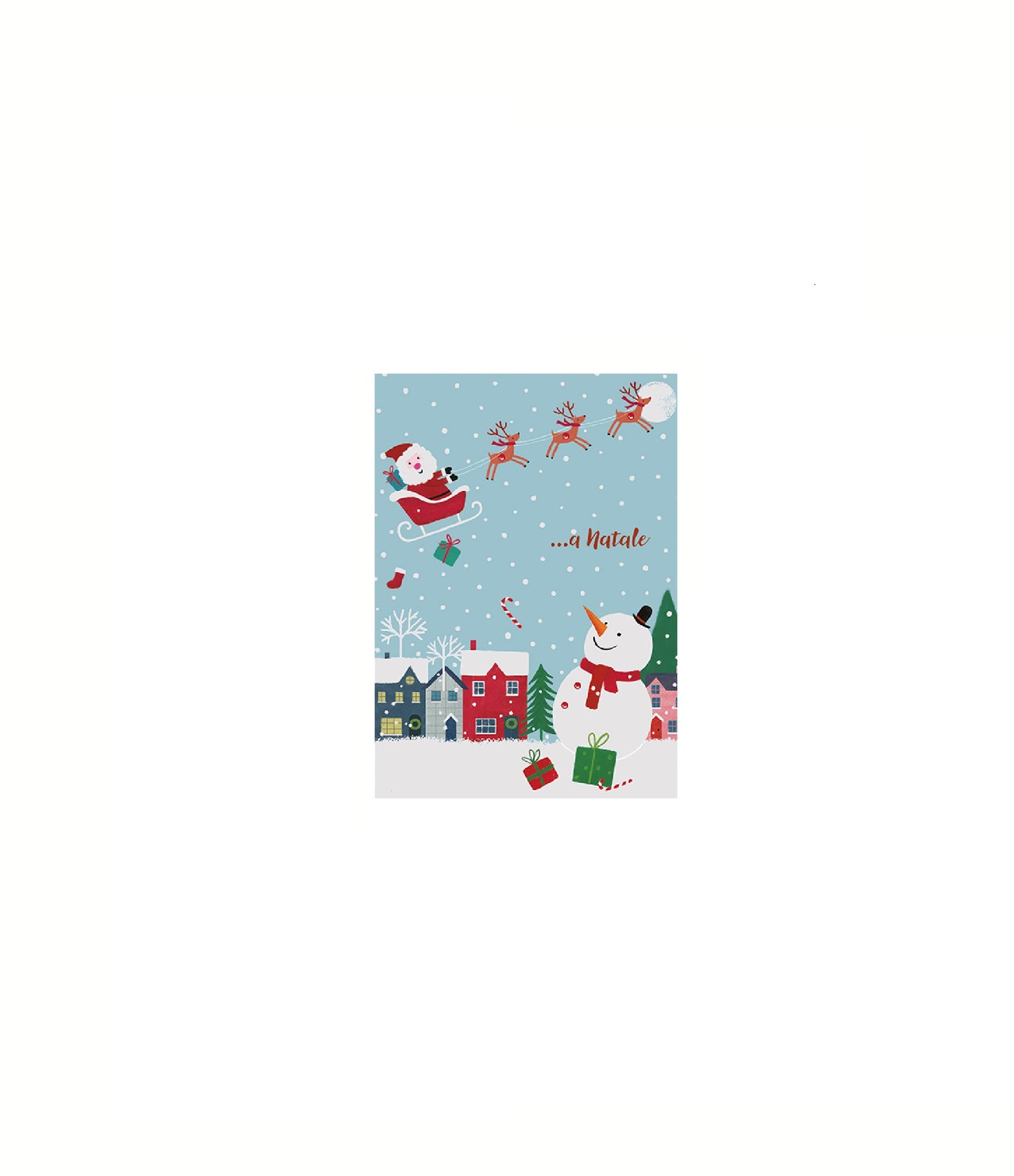 BIGLIETTO DI NATALE LANDSCAPE