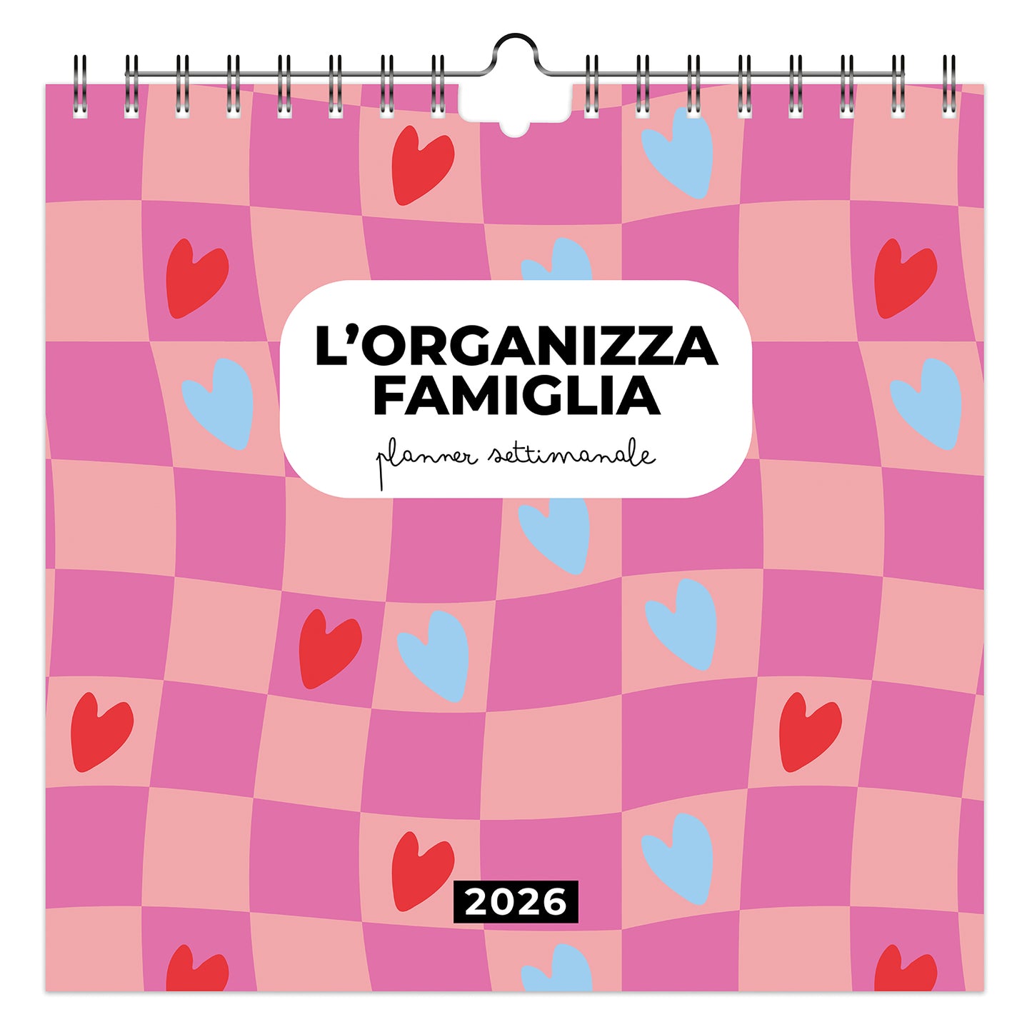 CALENDARIO FAMIGLIA SETTIMANALE 2026