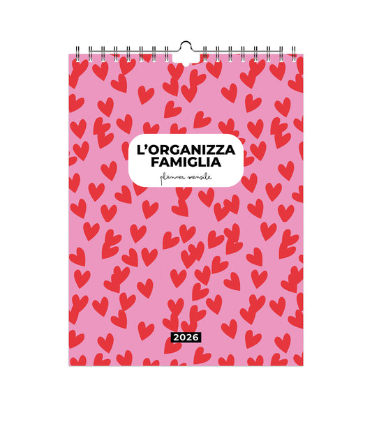 CALENDARIO FAMIGLIA MENSILE 2026