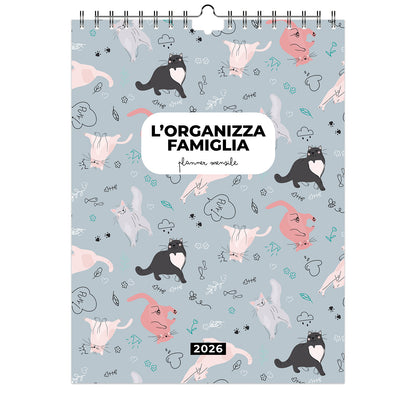 CALENDARIO FAMIGLIA MENSILE 2026