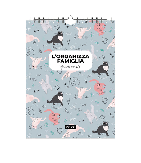 CALENDARIO FAMIGLIA MENSILE 2026