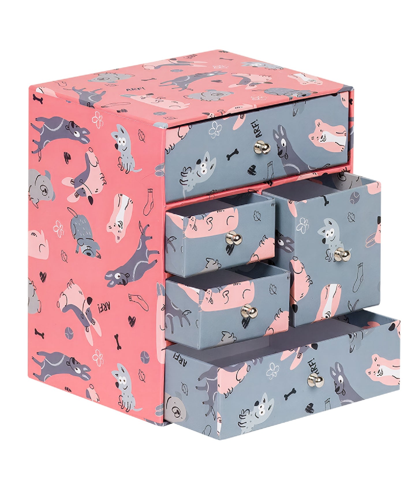 COFANETTO A CINQUE CASSETTI