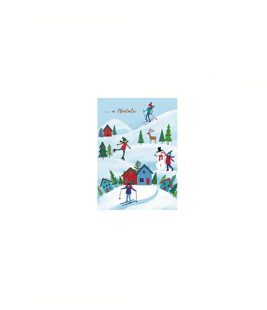 BIGLIETTO DI NATALE LANDSCAPE