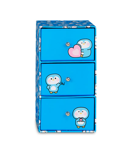 COFANETTO A TRE CASSETTI ANIMAL