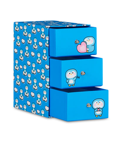 COFANETTO A TRE CASSETTI ANIMAL