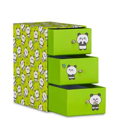 COFANETTO A TRE CASSETTI ANIMAL