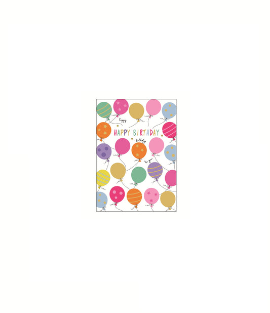 BIGLIETTO DI COMPLEANNO HAPPY