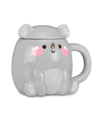 TAZZA IN CERAMICA CON TAPPO